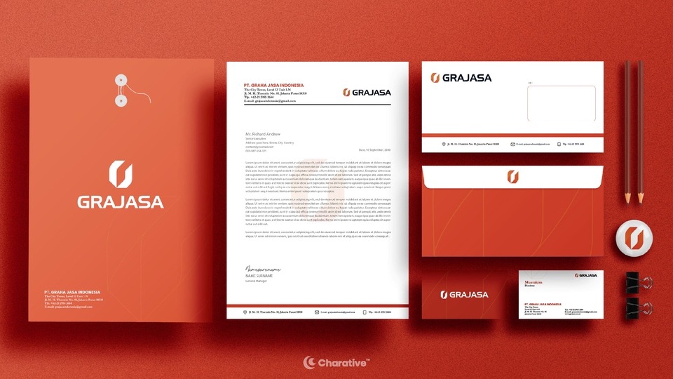 Stationery — Set Stationery Korporat untuk Bumi Karya Group